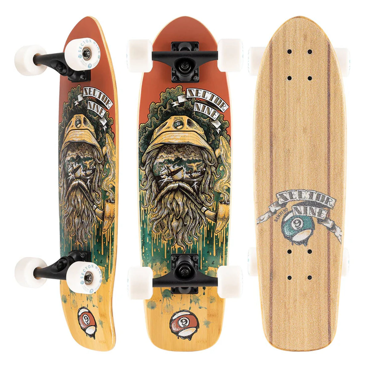 Sector 9 Bambino Skipper 26.5” Complete Skateboard