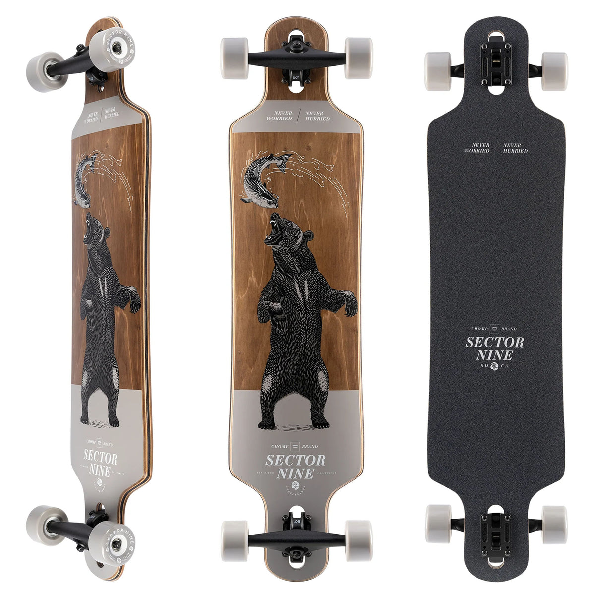 Sector 9 Meridian Grizzly 40” Complete Skateboard