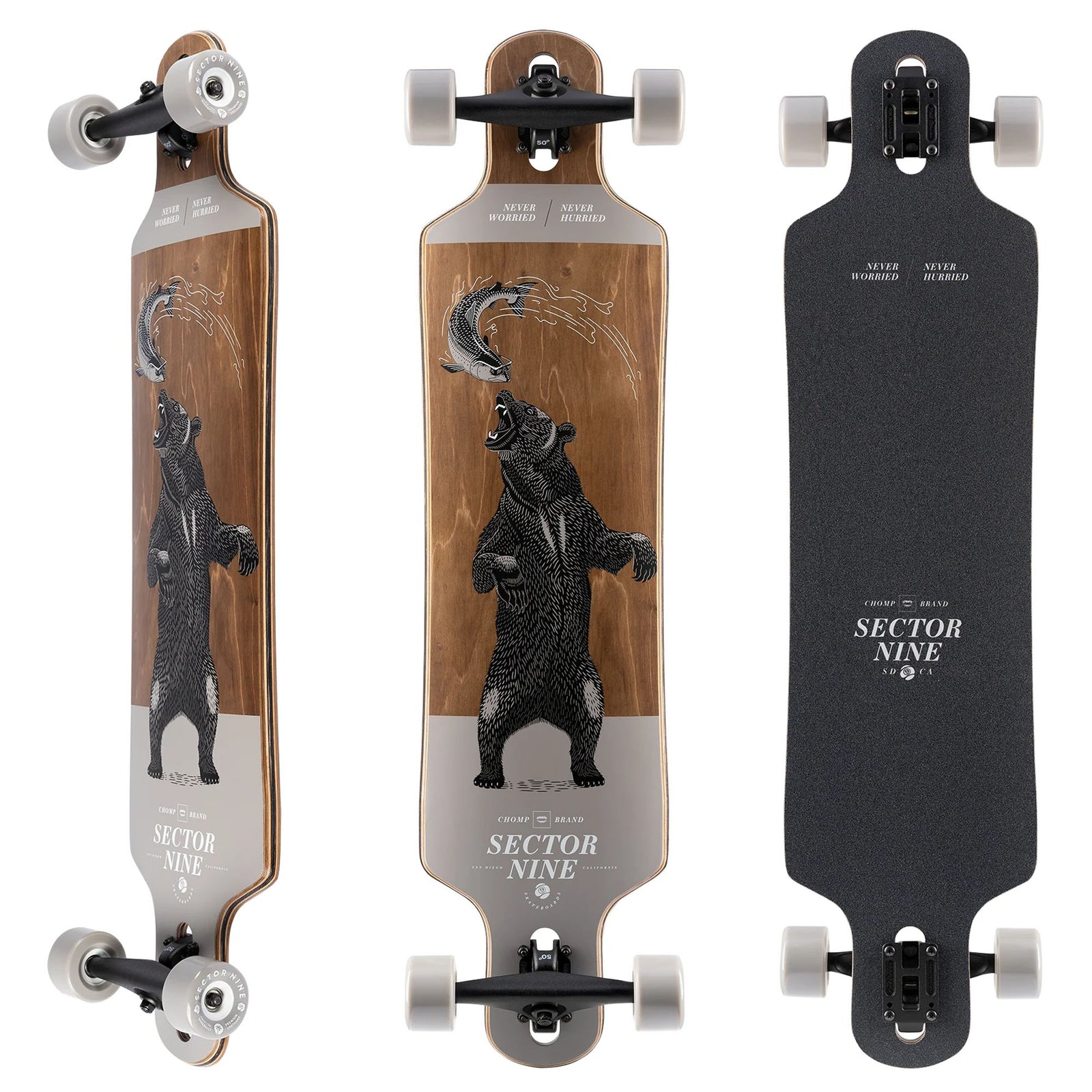 Sector 9 Meridian Grizzly 40” Complete Skateboard