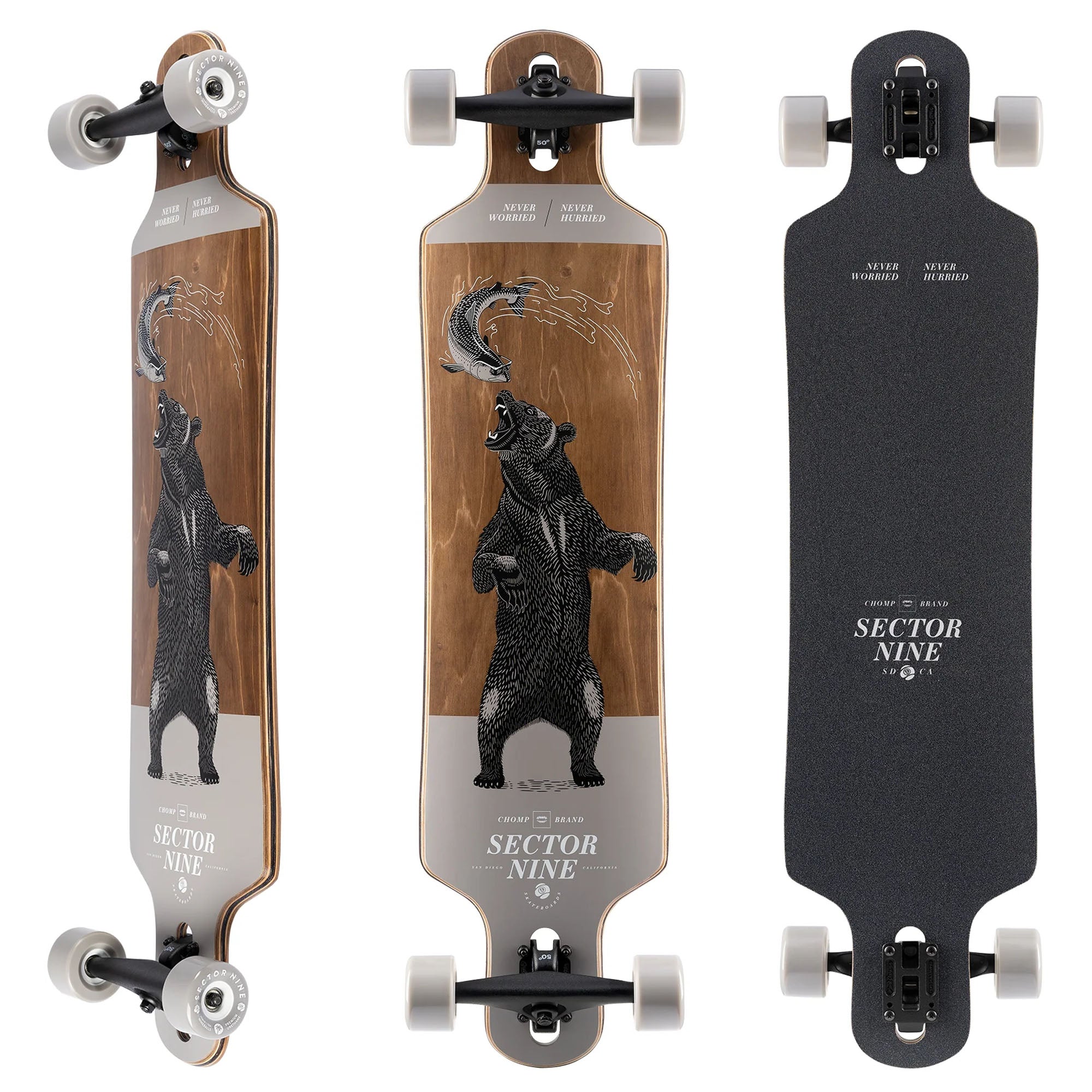 Sector 9 Meridian Grizzly 40” Complete Skateboard