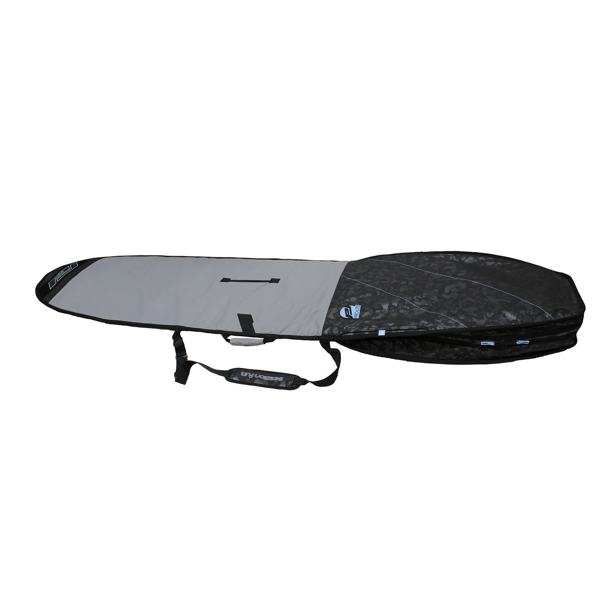 Pro-Lite Session Premium Day Longboard Single Surfboard Bag - Grey