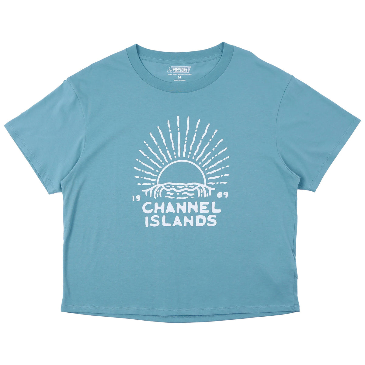 Channel Islands Set Wave Relaxed Women's S/S T-Shirt - Aqua
