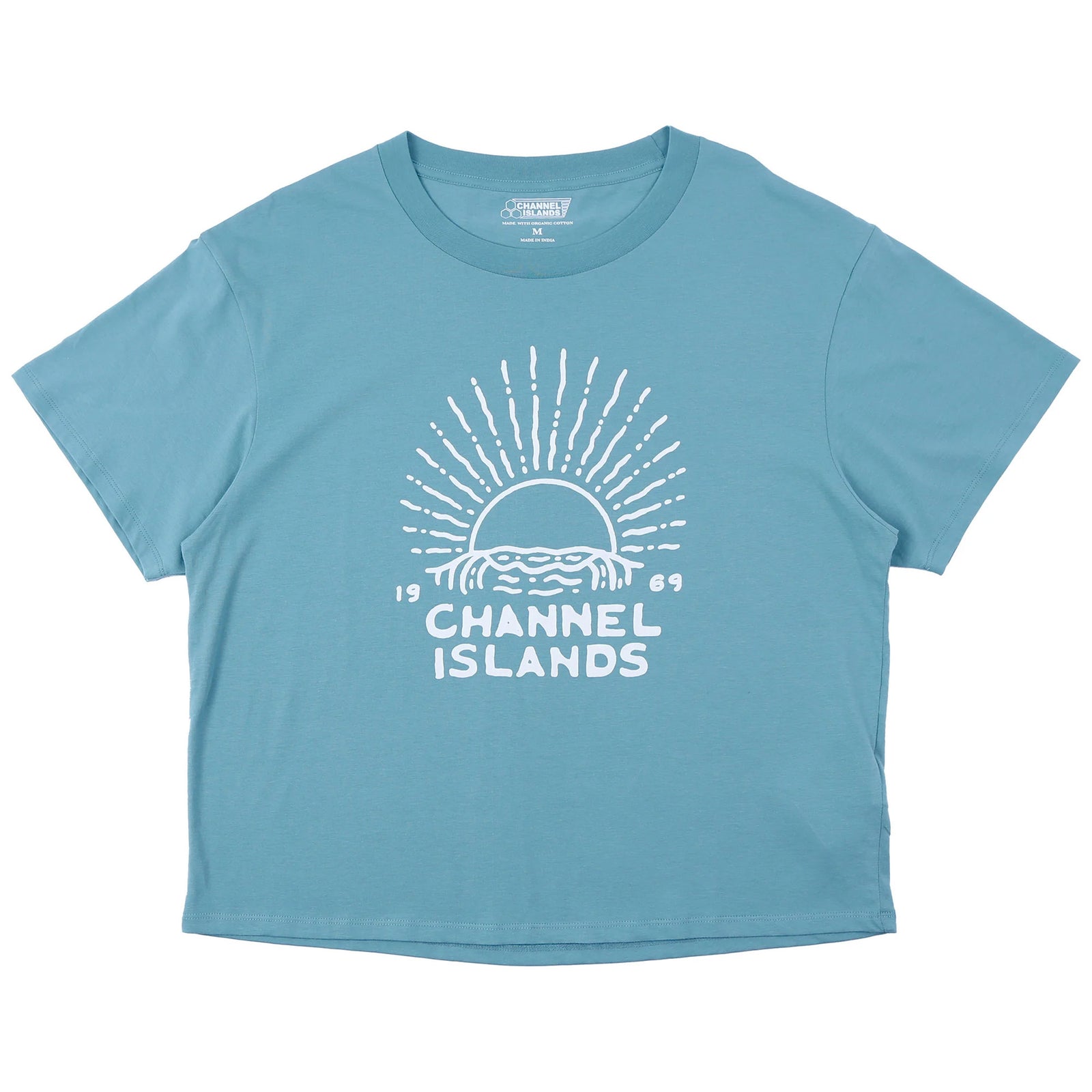 Channel Islands Set Wave Relaxed Women's S/S T-Shirt - Aqua