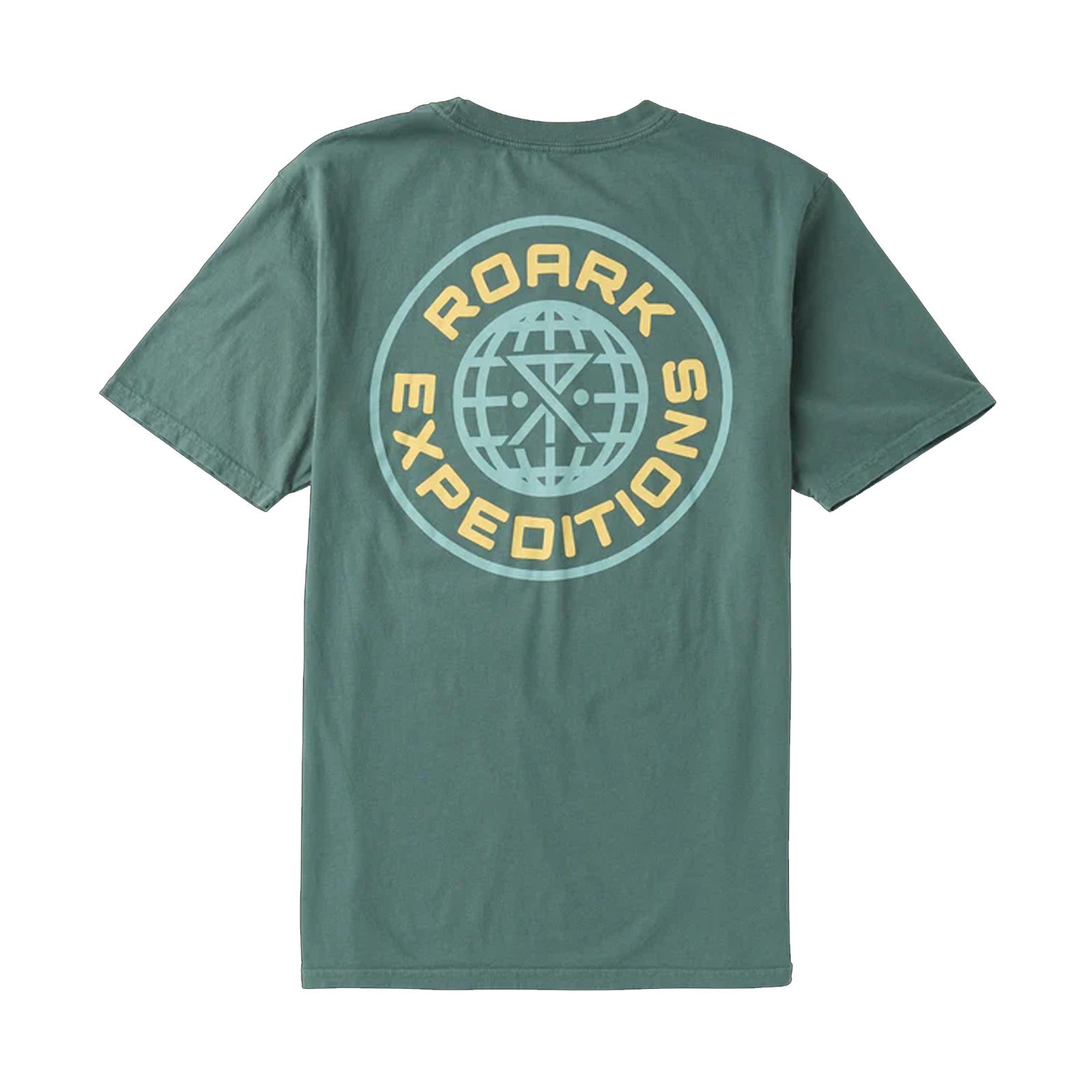 Roark Goin Global Premium Men's S/S T-Shirt - Slate Green