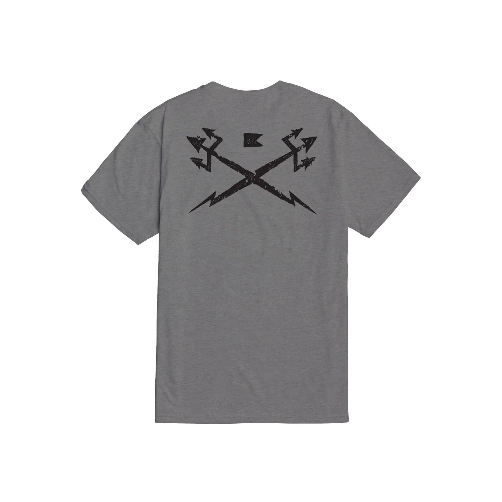 Dark Seas Wreckage Heavyweight Men's S/S T-Shirt - Storm Grey