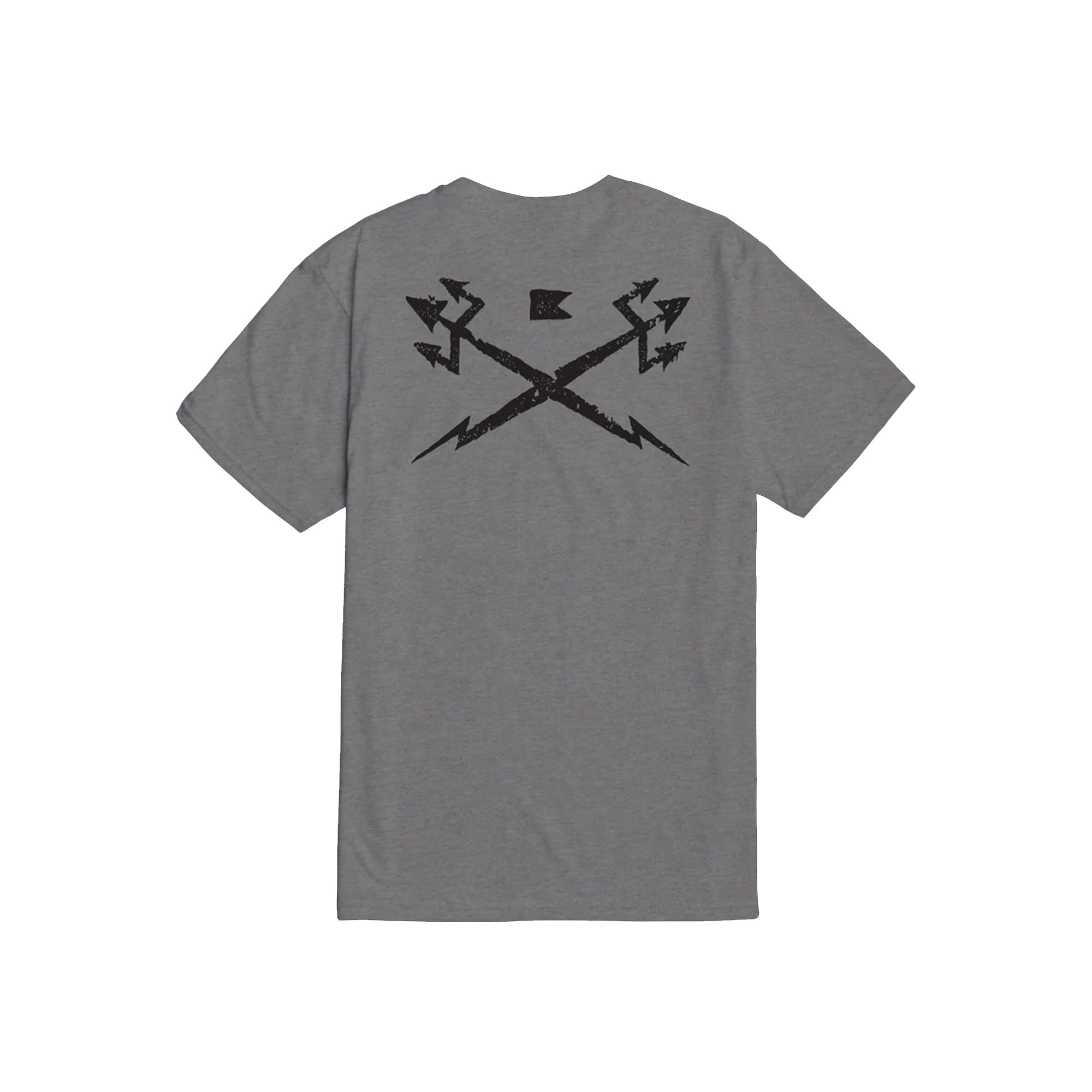 Dark Seas Wreckage Heavyweight Men's S/S T-Shirt - Storm Grey