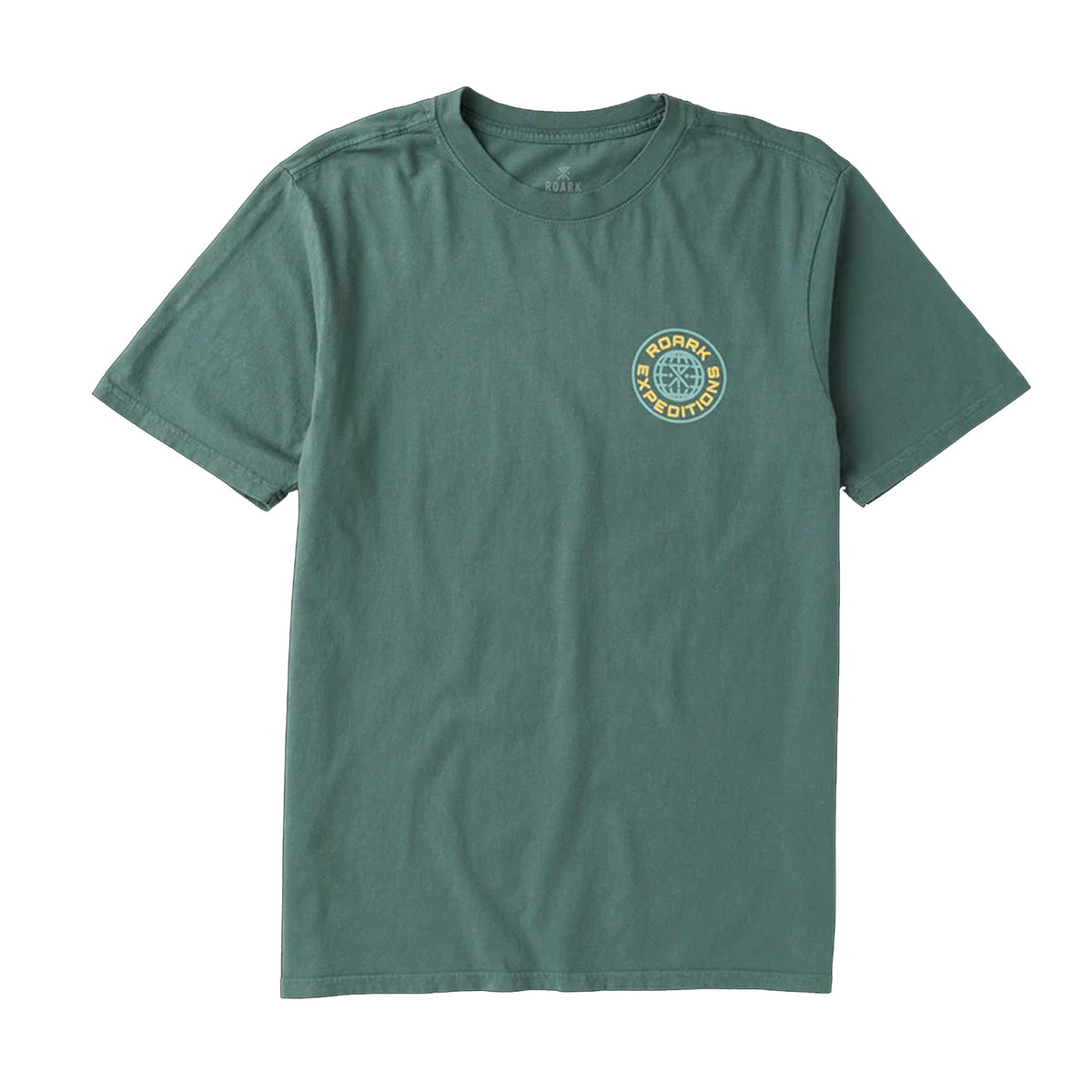 Roark Goin Global Premium Men's S/S T-Shirt - Slate Green