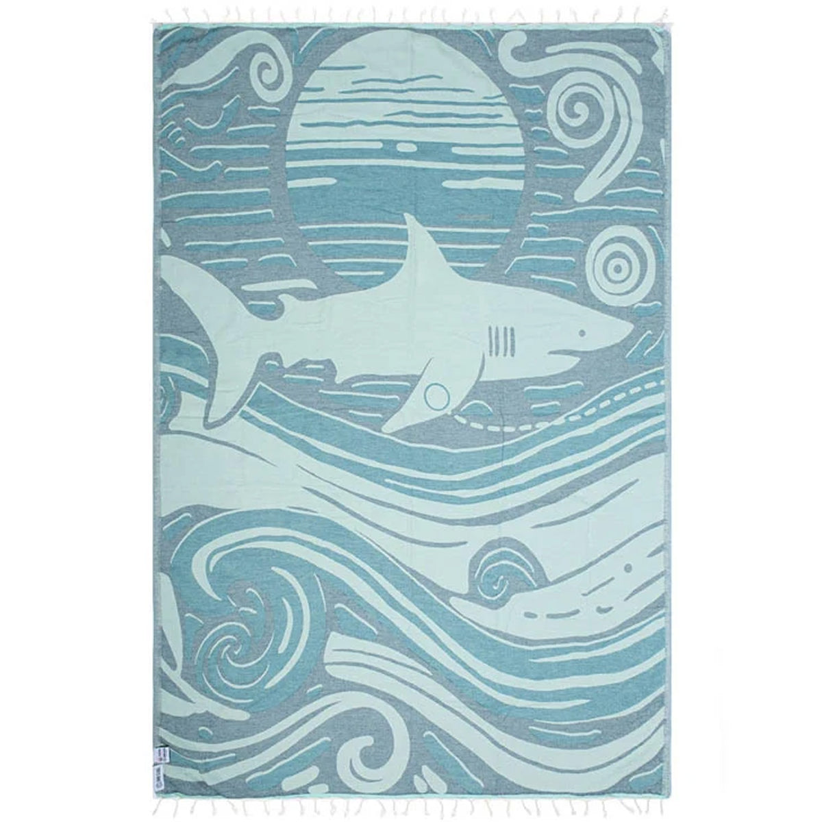 Sand Cloud Fahlo Large Towel - Voyage Shark