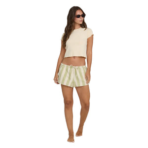 Billabong Shelly Knit Women's S/S T-Shirt - Dove