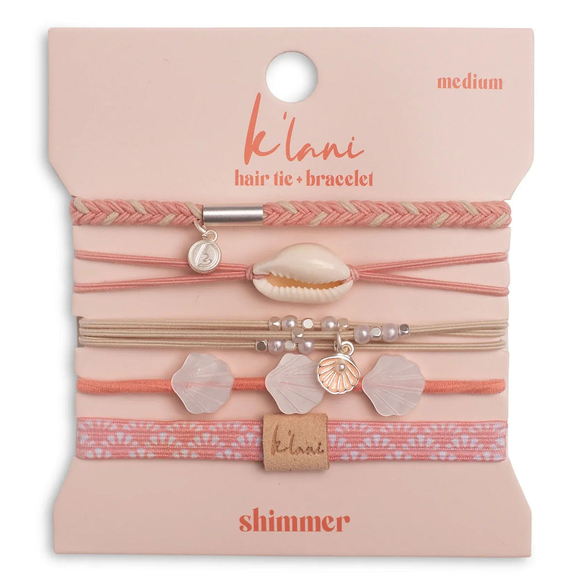 K'lani Hair + Wrist Band - Shimmer