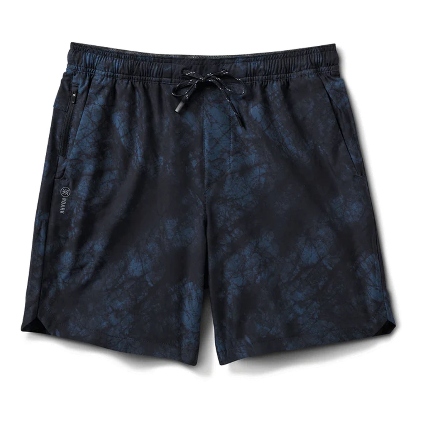 Roark Serrano 7" Active Stretch Men's Walkshorts - Navy Tie Dye