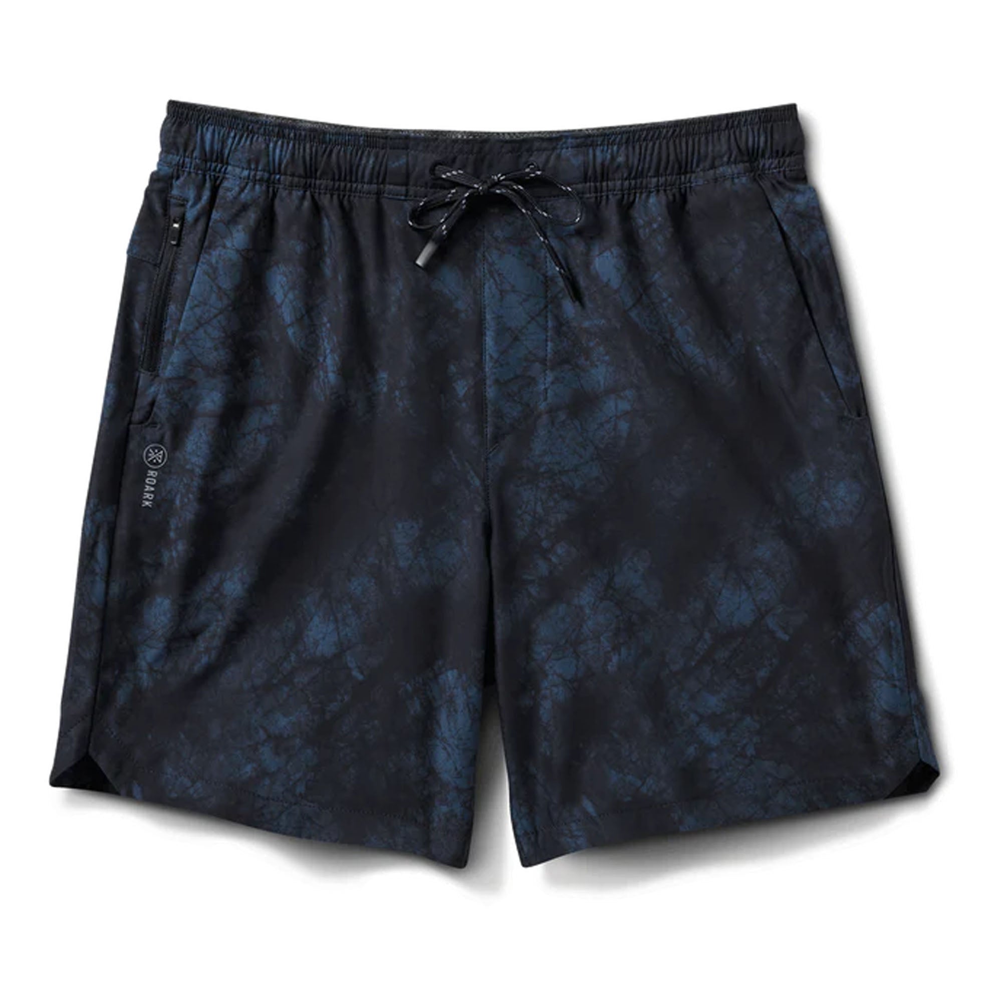 Roark Serrano 7" Active Stretch Men's Walkshorts - Navy Tie Dye
