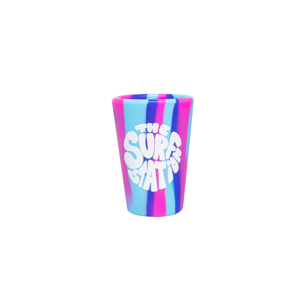Surf Station Silipint Shot Glass - 1.5oz/Cool Berry/Hippie