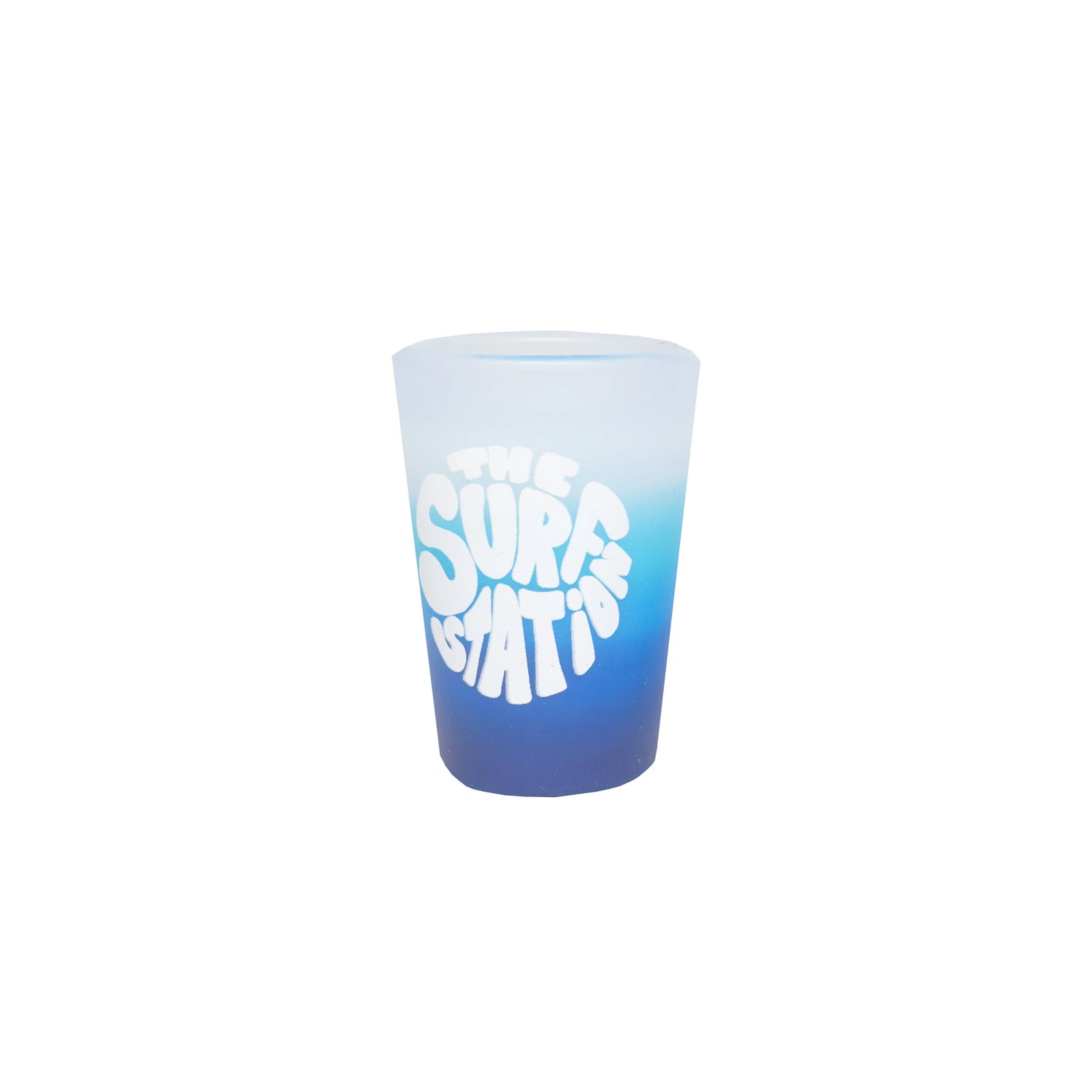 Surf Station Silipint Shot Glass - 1.5oz/Blizzard/Hippie