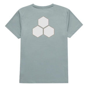 Channel Islands Two Tone Hex Men's S/S T-Shirt - Sky
