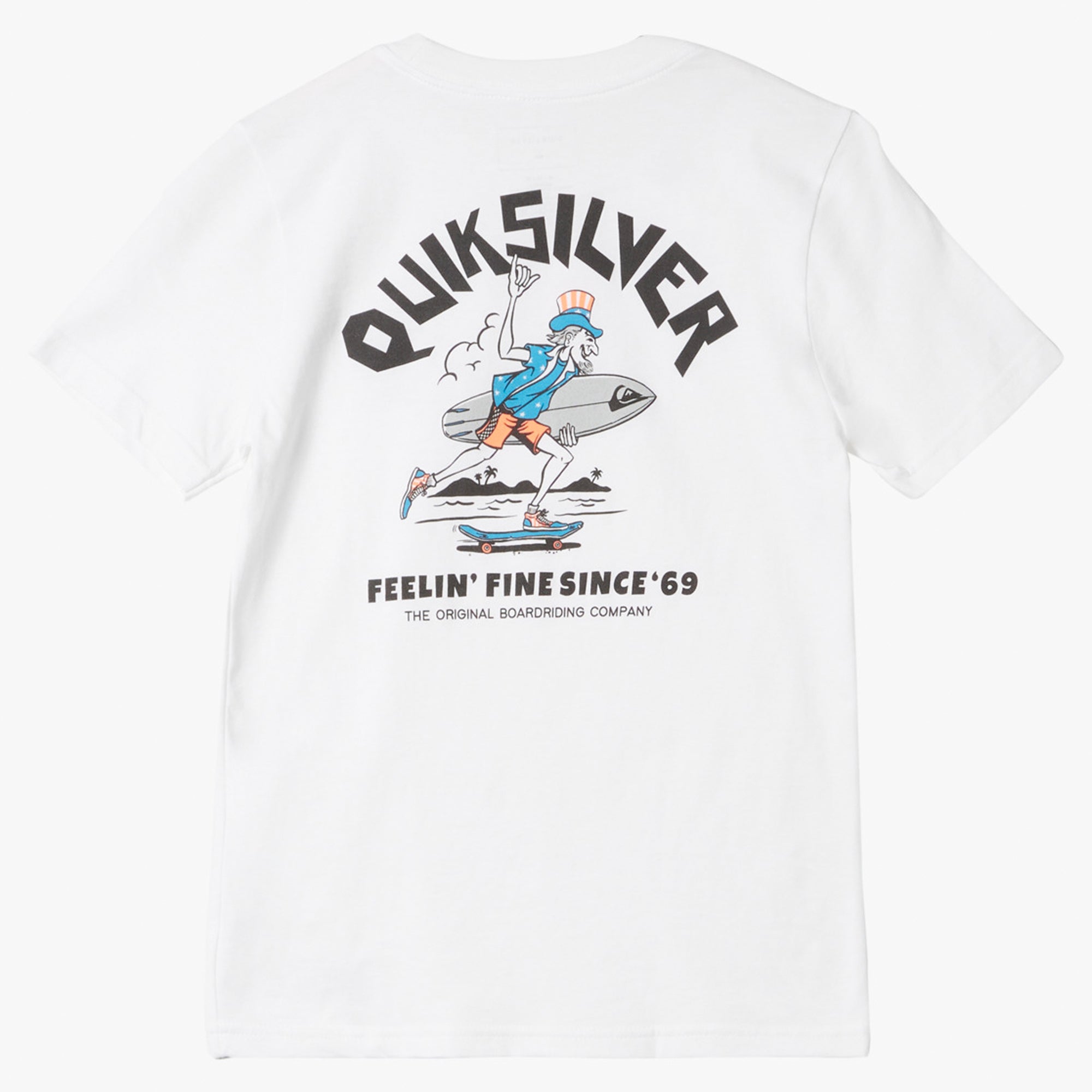 Quiksilver Uncle Slam Youth Boy's T-Shirt