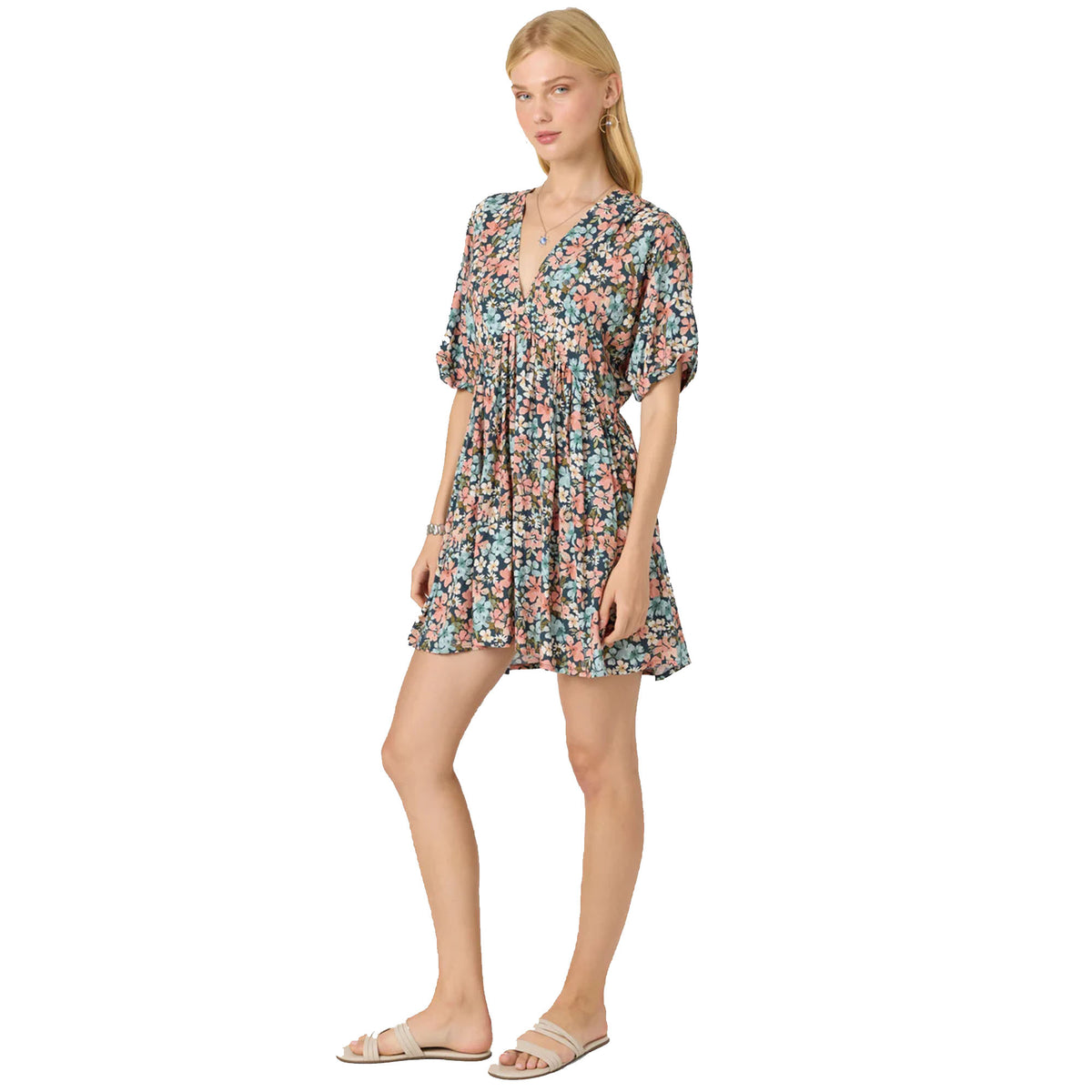 O'Neill Rosemary Terrece Floral Women's Dress - Slate
