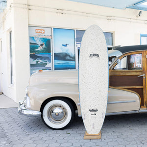 Softech Slayer 7'6 Soft Surfboard - Clear Sky