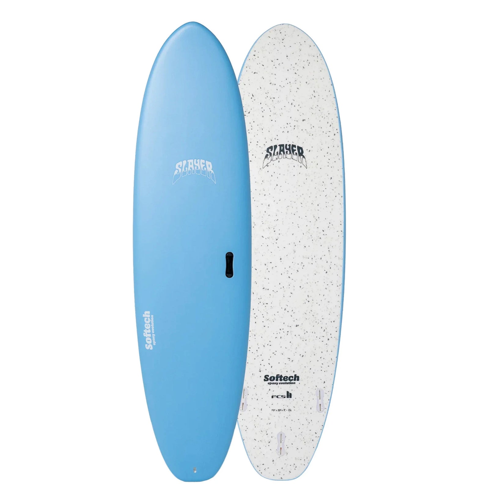 Softech Slayer 7'0 Soft Surfboard - Clear Sky
