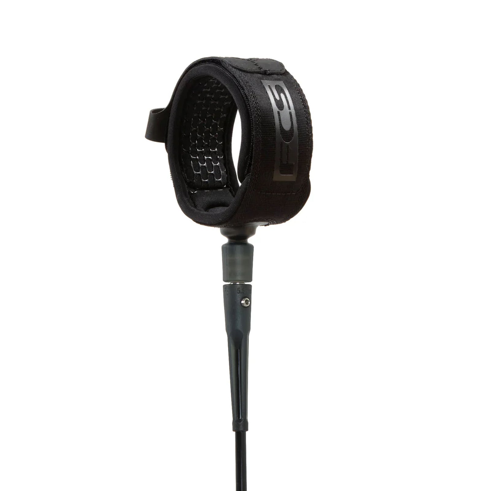 FCS Competition Essential 5' Small Cuff Surfboard Leash - Black