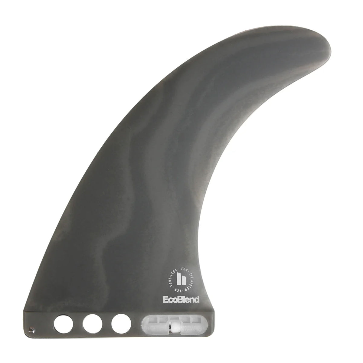 FCS II Connect Neo ECO Glass Longboard Fin - 8"/Smoke