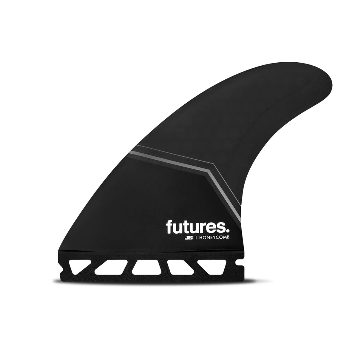 Futures JS Tri Surfboard Fins - Medium/Smoke