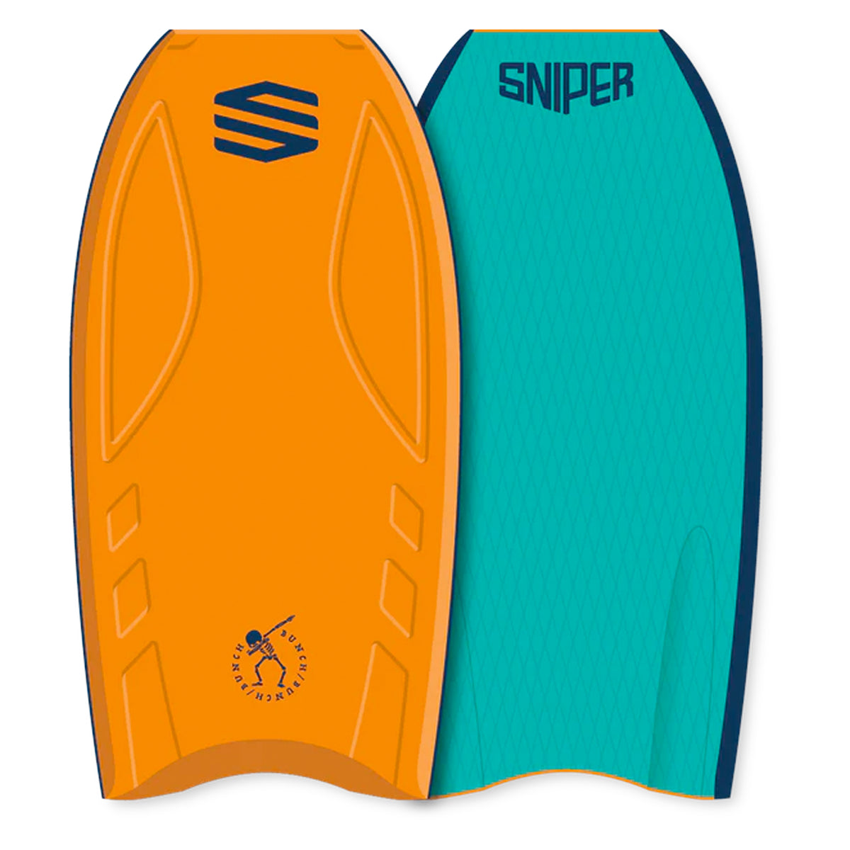 Sniper Bunch 39" Bodyboard - Orange
