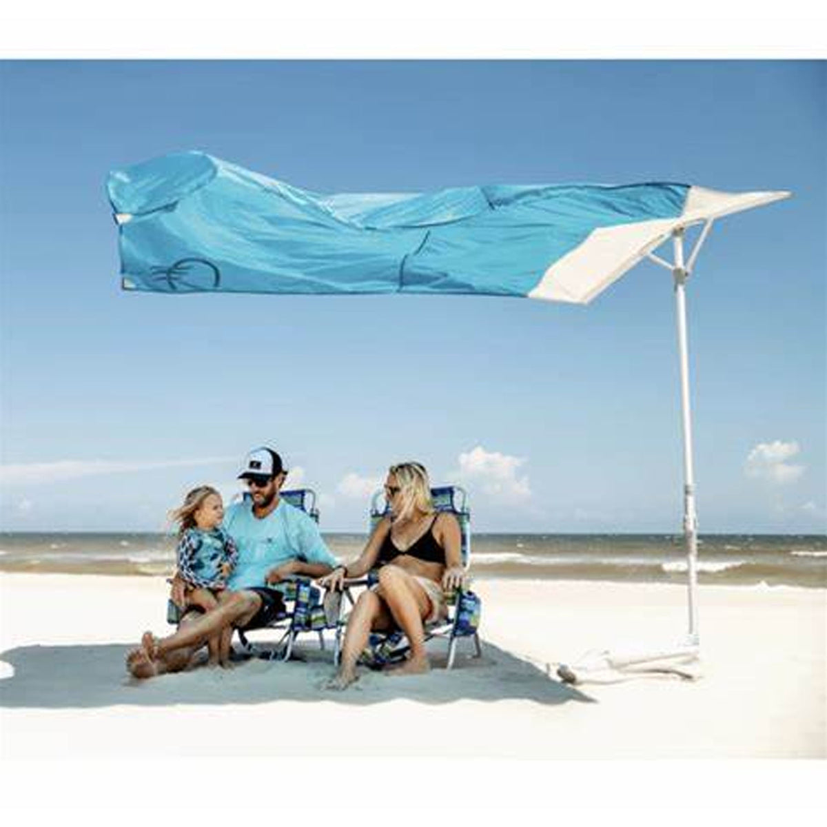 Solbello Sun Shade Umbrella - Blue