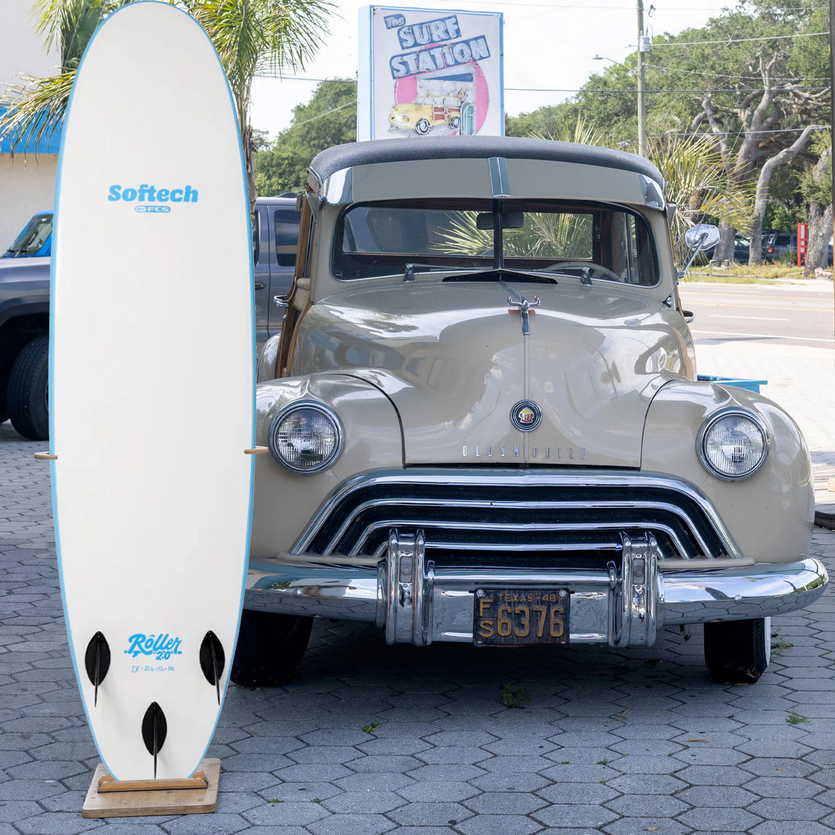 Softech Roller 2.0 6'0 Soft Surfboard - Sky Blue