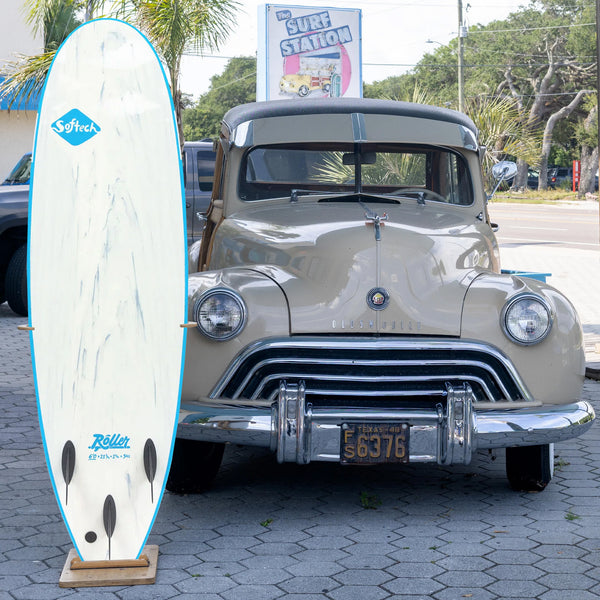 Softech Roller 6'6 Soft Surfboard - Blue - Surf Station Store