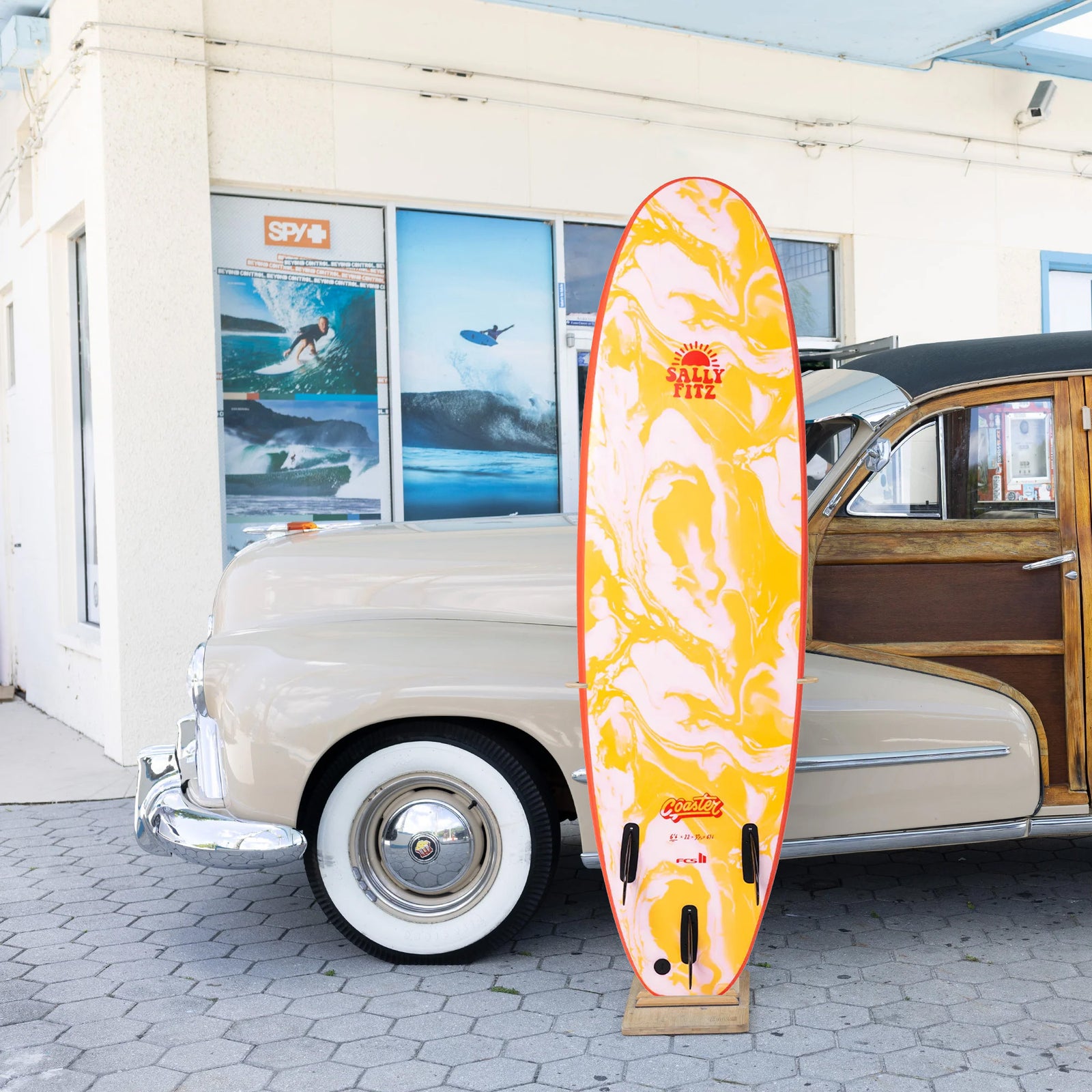 Softech Sally Fitz Coaster 8'0 Soft Surfboard - Chilli