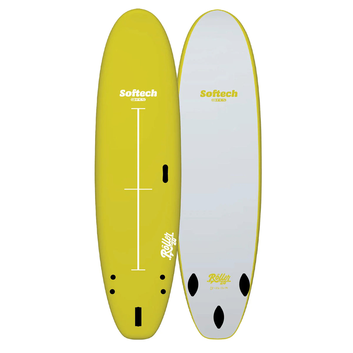 Softech Roller 2.0 8'0 Soft Surfboard - Yellow