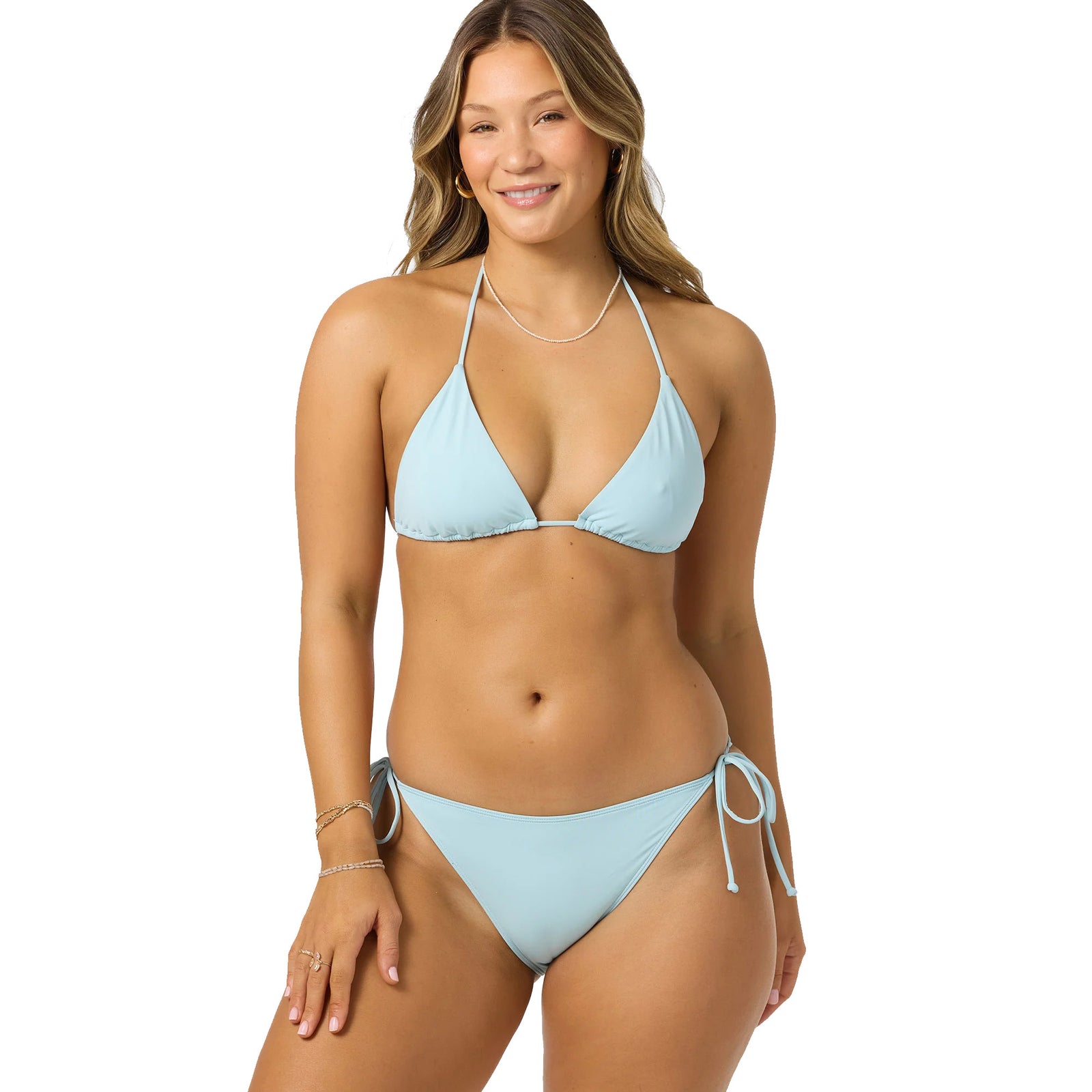 O'Neill Saltwater Solids Venice Triangle Women's Bikini Top - Stratosphere