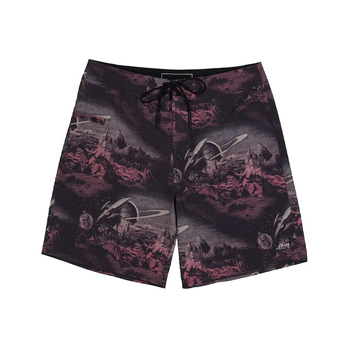 Lost Spacer 19" Men's Boardshorts - Black