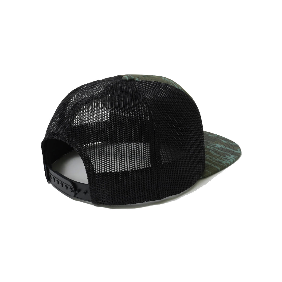 Volcom Featured Artist Parillo Youth Boy's Trucker Hat - Squadron Green