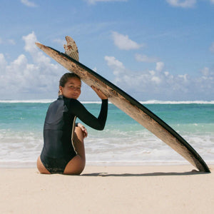 Drifter Surf Classic Women's L/S Surfsuit - Black