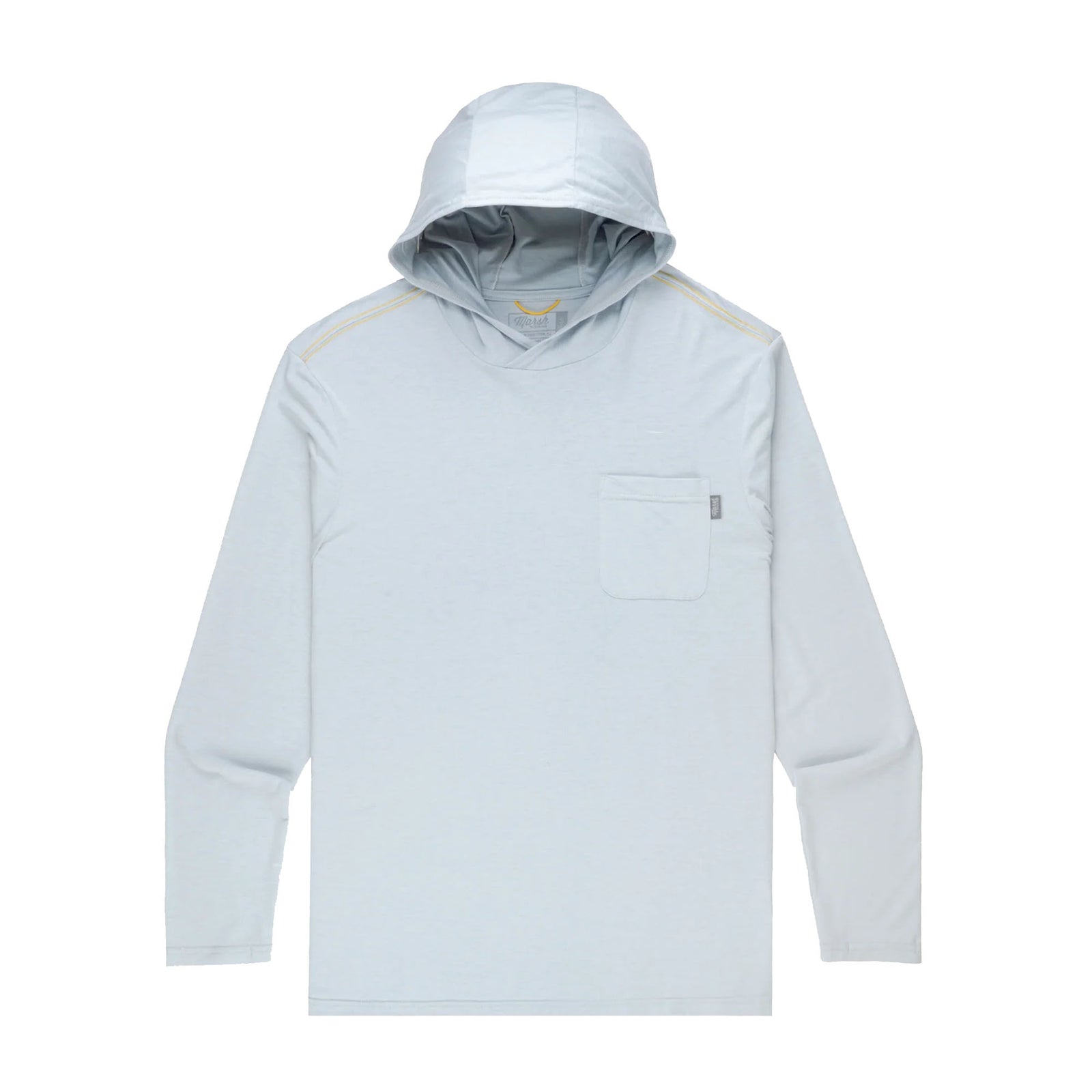 Marsh Wear Buxton HD Men's L/S Hoodie - Heather Grey