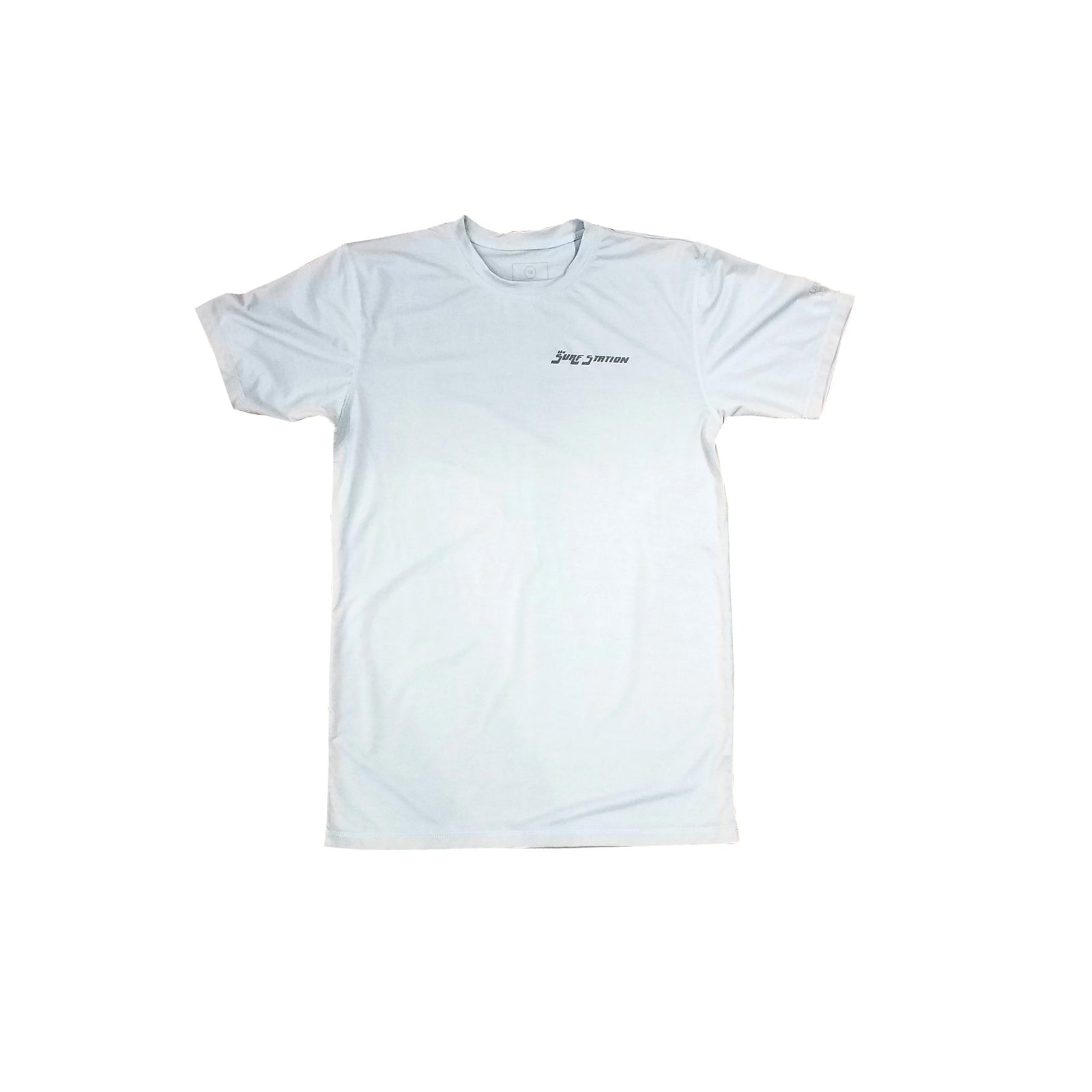 Surf Station Hybrid Youth Boy's S/S Rashguard - Light Grey