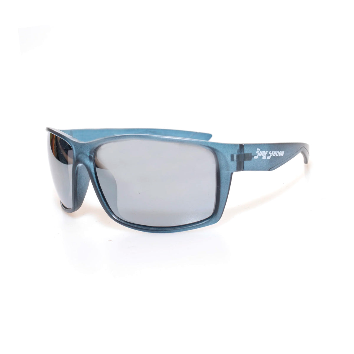 Surf Station Oyster Bed Men's Sunglasses - Grey/Silver Polarized