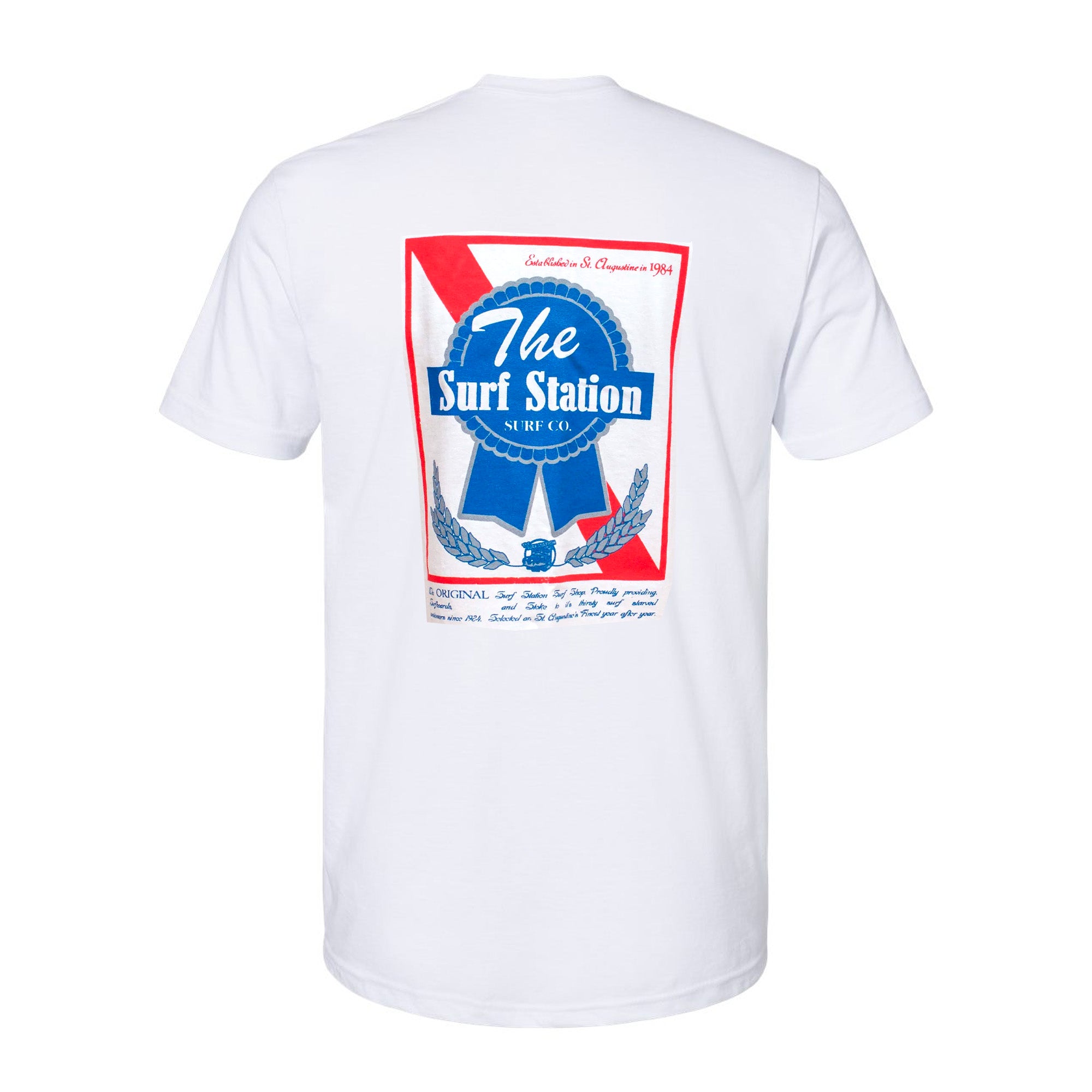 Surf Station Pabst Surf Co Men's S/S T-Shirt