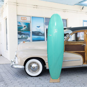 Surf Station Classic 8'0 Soft Surfboard - Turquoise