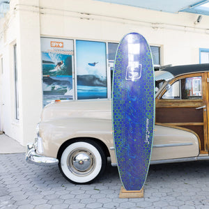 Surf Station Classic 8'0 Soft Surfboard - Turquoise