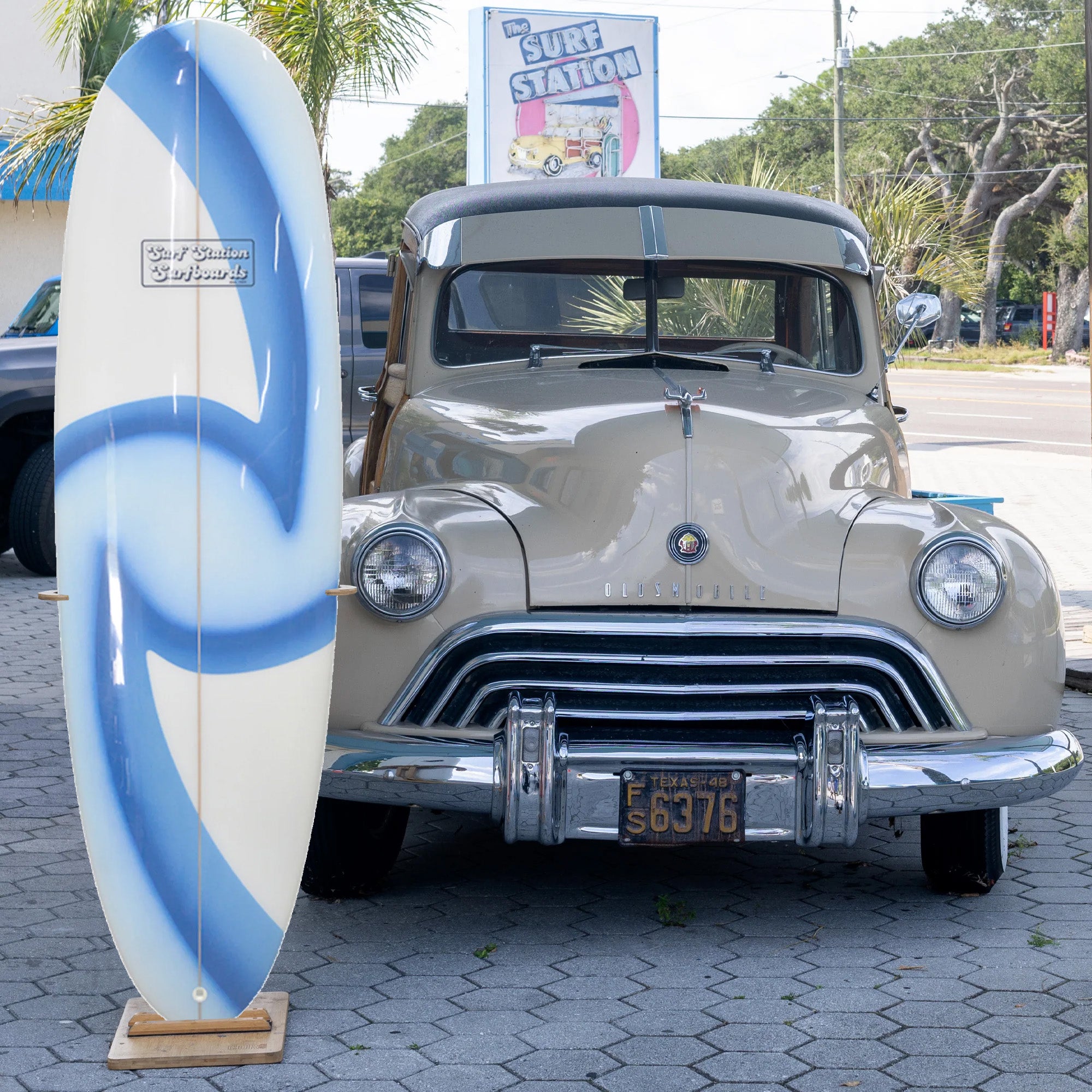 Surf Station Tarantula Hybrid PU/Poly 6'0 Surfboard - FCS