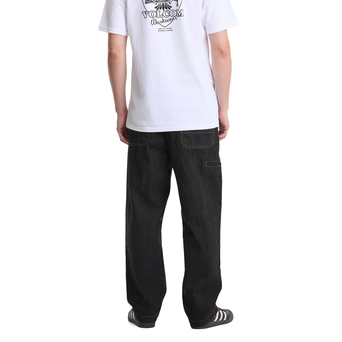 Volcom Dialed Work Men's Pants - Black Stripe