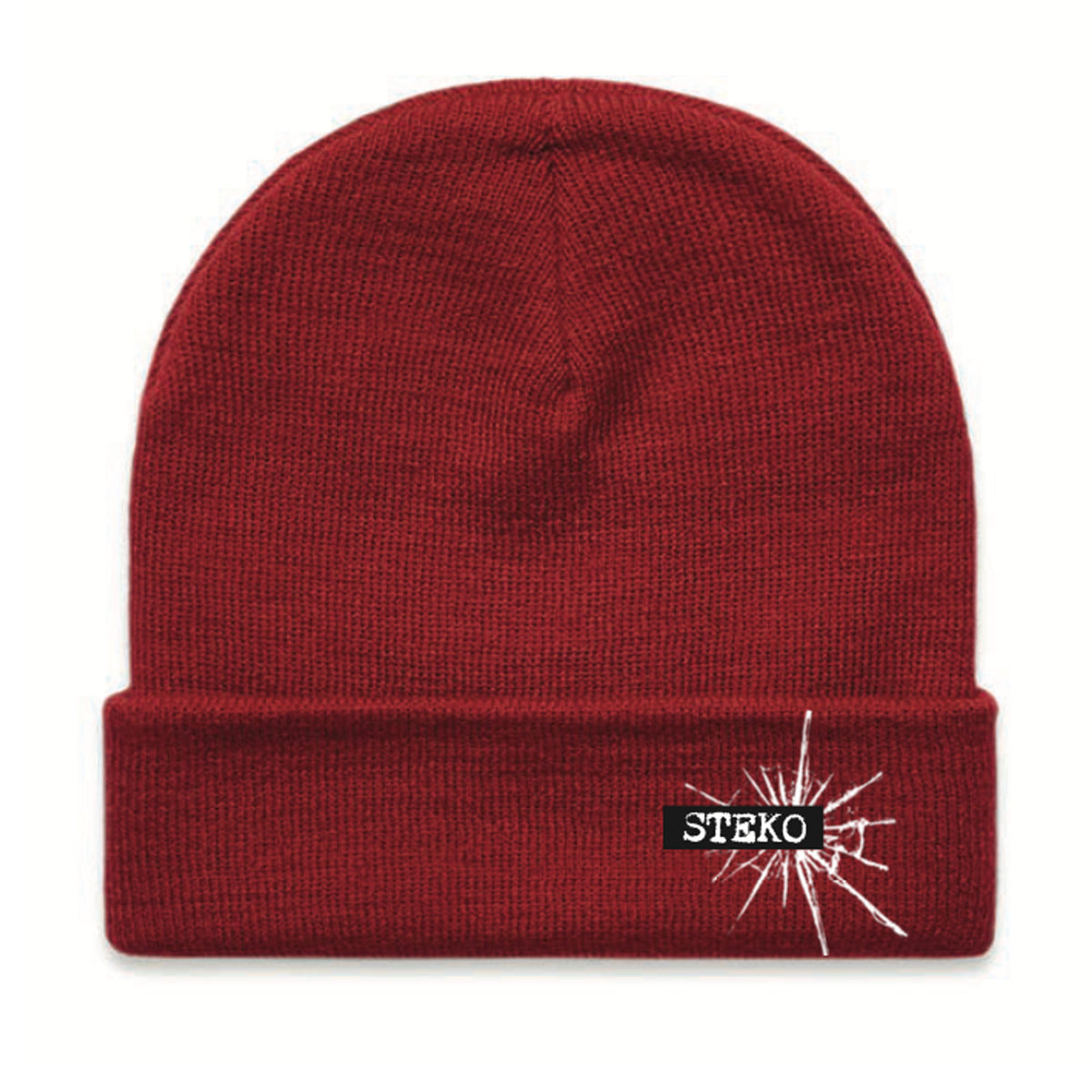 Steko Symphony Men's Beanie - Red