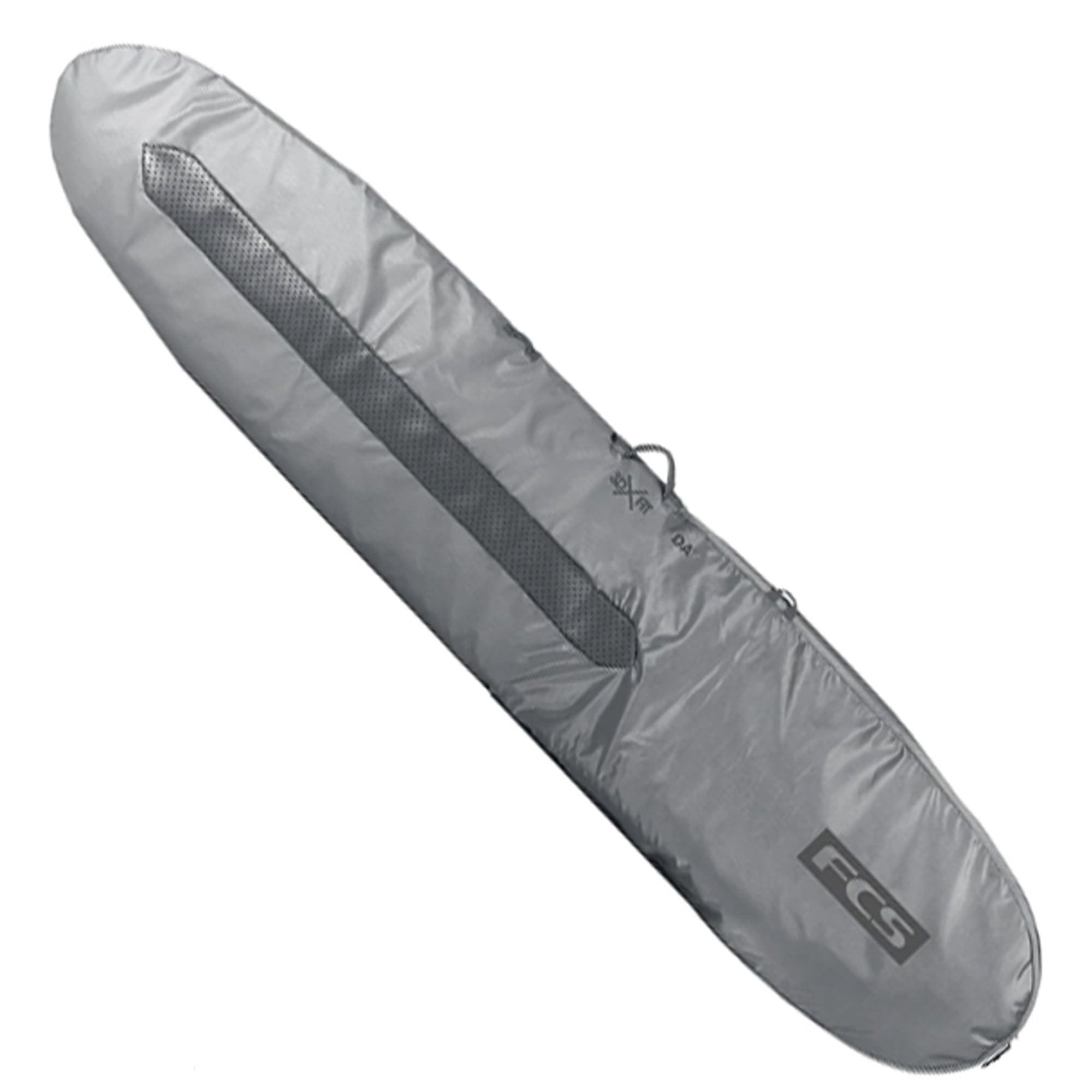 FCS 3DxFit Day Longboard Surfboard Bag - Steel Warm Grey