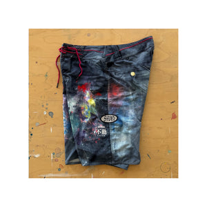 STEKO FUDO Men's Boardshorts - Black