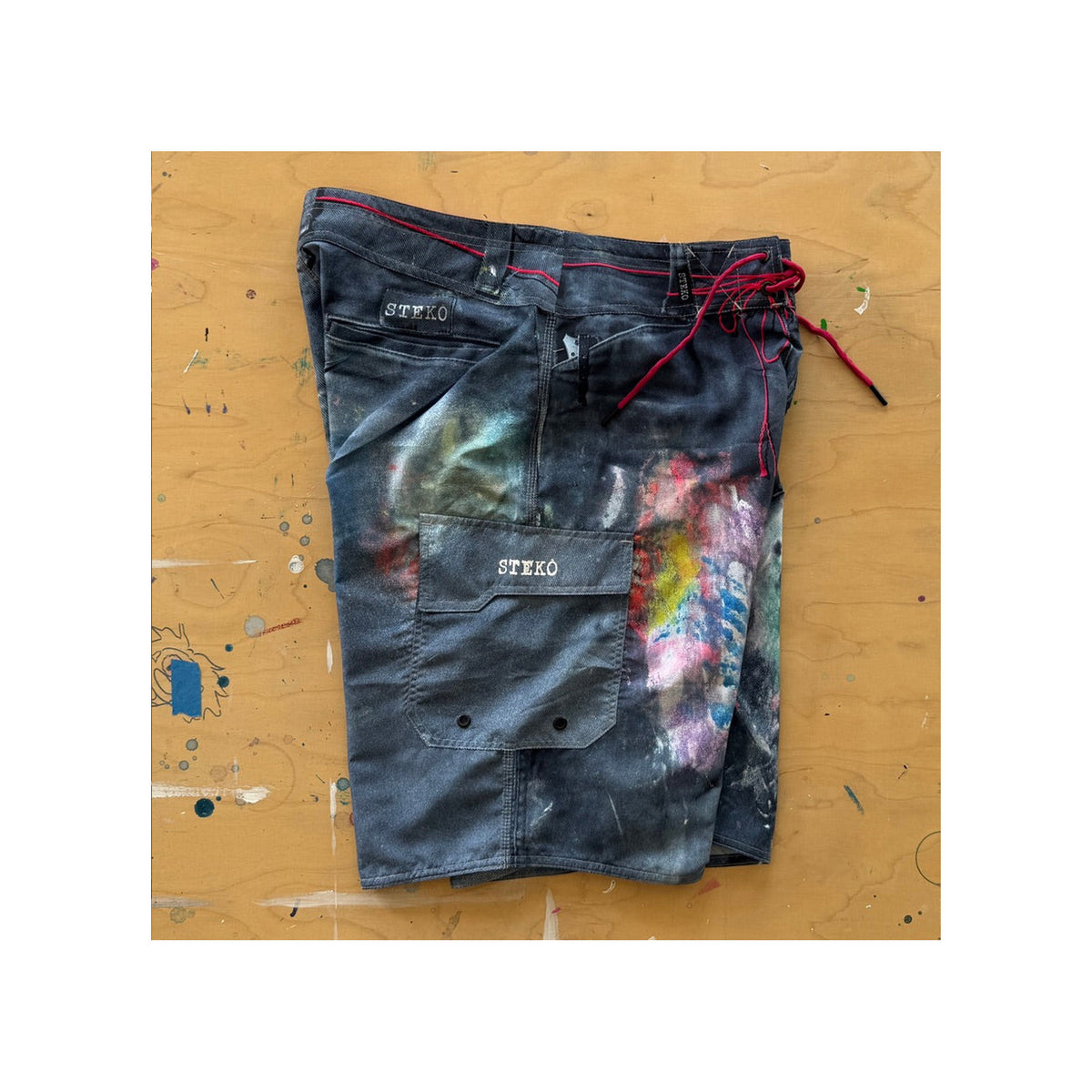 STEKO FUDO Men's Boardshorts - Black