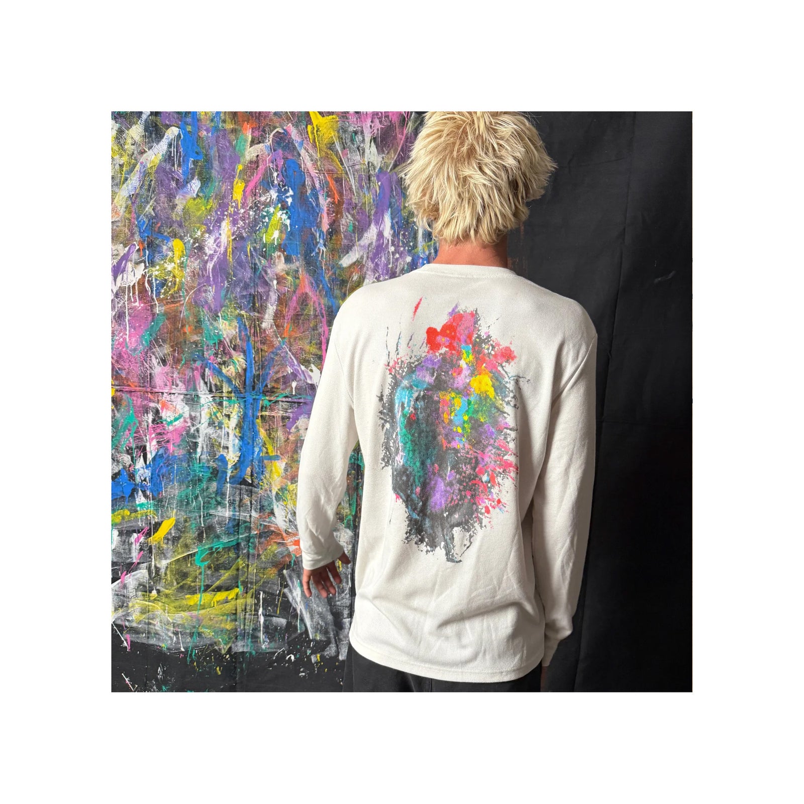 Steko Fudo Studio Thermal Men's L/S Shirt - White
