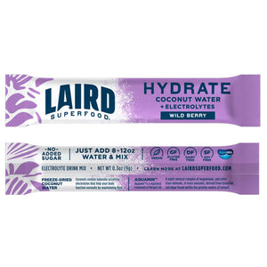 Laird Superfood Hydrate Wild Berry Stick - 0.4oz